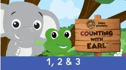 Counting with Earl: 1, 2 & 3