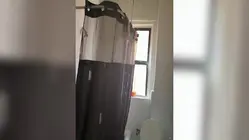 'It could spark a fire.' Flatbush woman frustrated with leak in ceiling