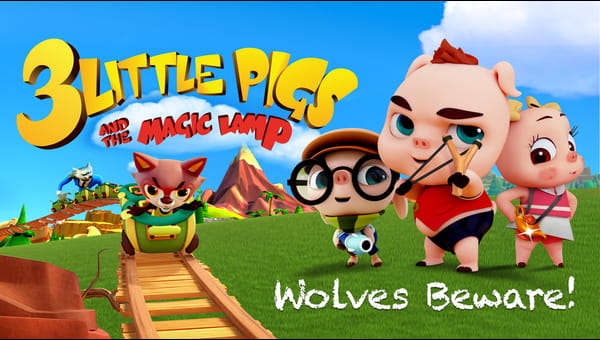 3 Little Pigs and the Magic Lamp on FREECABLE TV