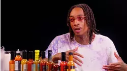 Wiz Khalifa Gets Smoked Out By Spicy Wings