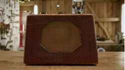 Radio and Grandfather Clock