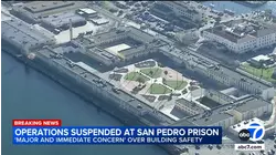 Operations suspended at San Pedro prison over concerns about crumbling infrastructure