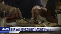 Parents are on devices during family meals even more than their kids, study says