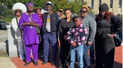 Supporters march for Chief Porter as Bridgeport's police union calls for removal