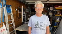 Artist WRDSMTH designs dog-themed t-shirt to support spcaLA