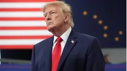 President Trump campaigns in Alaska amid high-stakes Senate battles