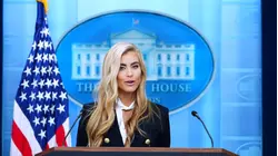 Katie Zacharia defends 'lawyer' title, explains short first White House briefing