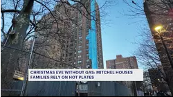 Christmas Eve without gas: Mitchell Houses families rely on hot plates months after partial building collapse