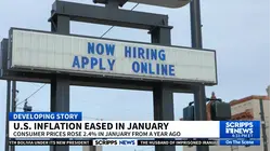 Inflation cools to 2.4%, closer to Fed's target