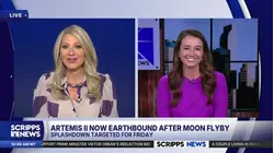 Artemis II crew tells Trump about eclipse, far side of the moon