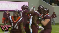 Virginia Tech's Quincy Patterson II Ties The Game With 53-YD Touchdown Run