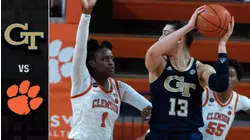 Georgia Tech vs. Clemson Women's Basketball Highlights (2020-21)