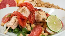 Garbonzo Beans and Grapefruit