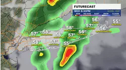 STORM WATCH: Brief evening downpours; Windy and colder into Thanksgiving