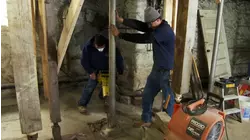 Belmont Victorian | Bracing the Basement
