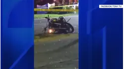 Teen motorcyclist killed in fiery Stamford crash near middle school, passenger seriously injured