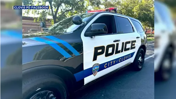 Clovis Police Cars Get New Look To Help With Visibility Kfsn Abc30