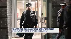 'She was bleeding everywhere.' 12-year-old girl clings to life after Bronx domestic stabbing