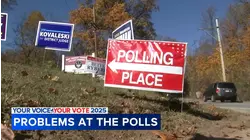 Voting issues reported in Chester County on Election Day