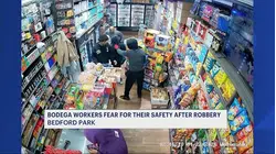 Duo on the run after robbing bodega at gunpoint in Bedford Park
