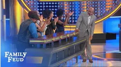 Don't want to see your wife holding THIS!!! | Family Feud