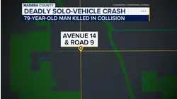 79-year-old man found dead after crashing into concrete barrier, CHP says
