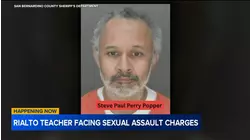 Rialto teacher arrested on charges of sexually assaulting children under 14 years old