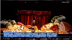Manual Cinema's Christmas Carol returns to Studebaker Theater