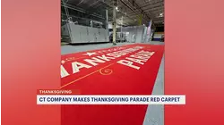 'A lot of people walk on it.' CT Company Prints Red Carpet for Macy's Thanksgiving Day Parade