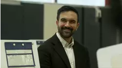 Mamdani casts vote in NYC mayoral election