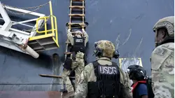 Images show investigation into suspected tanker cyberattacks