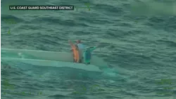 4 fishermen rescued after boat capsized