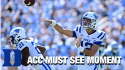 Duke's Jalon Calhoun Carries Defenders on the 80-Yard Score | ACC Must See Moment