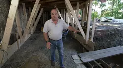 First Period Gambrel | Below Grade Plumbing