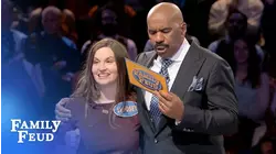 Lyndsey and Lauren go for Fast Money! | Family Feud