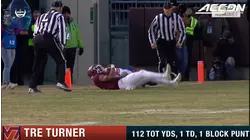 Virginia Tech WR Tre Turner: Big Play Maker Against Virginia