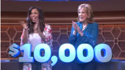 Michael McDonald and Lisa Kudrow vs. Elise Neal and Carol Leifer