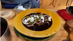 Enfrijoladas