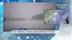 Gov. Sherrill extends New Jersey travel ban as blizzard impacts state