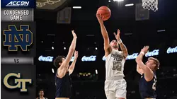 Notre Dame vs. Georgia Tech Condensed Game | 2020-21 ACC Men's Basketball