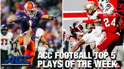 2022 ACC Football Top 5 Plays Of The Week: Week 11