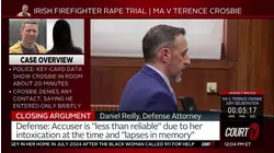 Crosbie's Attorney: Alleged Victim Was Too Drunk to Be a Reliable Witness