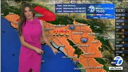 Latest weather with Leslie Lopez