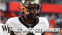 Wake Forest's A.T. Perry Spinning TD Reception | ACC Must See Moment