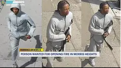 Person wanted for firing shots at man in Morris Heights