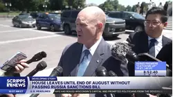 House leaves for a month without passing Russia sanctions bill