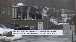 POLICE: Boat with gas in tank cause of transfer station fire