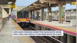 LIRR gang foreman suspended, must pay restitution for time theft