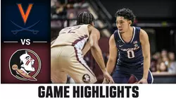 Virginia vs. Florida State Men's Basketball Highlights (2022-23)