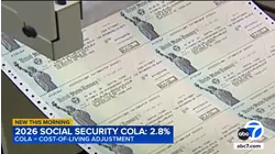Social Security recipients get a 2.8% cost-of-living boost in 2026, average of $56 per month